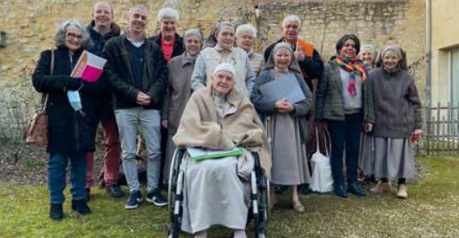 réunion de la famille franciscaine et des Clarisses